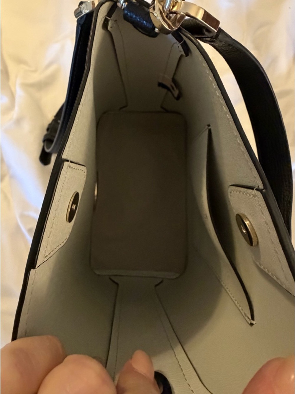 kate spade Black Pebble Leather Crossbody with Gold Hardware - Picture 4 of 5